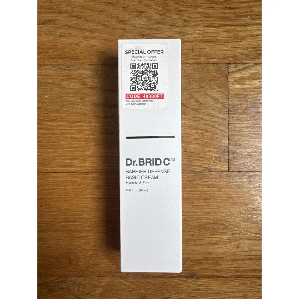 Dr.BRID C Barrier Defense Basic Cream Hydrate & Firm .67 fl oz/20 ml